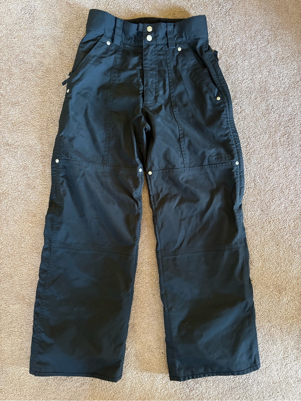 Burton Radar Kids Girls Junior snowboarding ski pants lined winter large XXS EUC